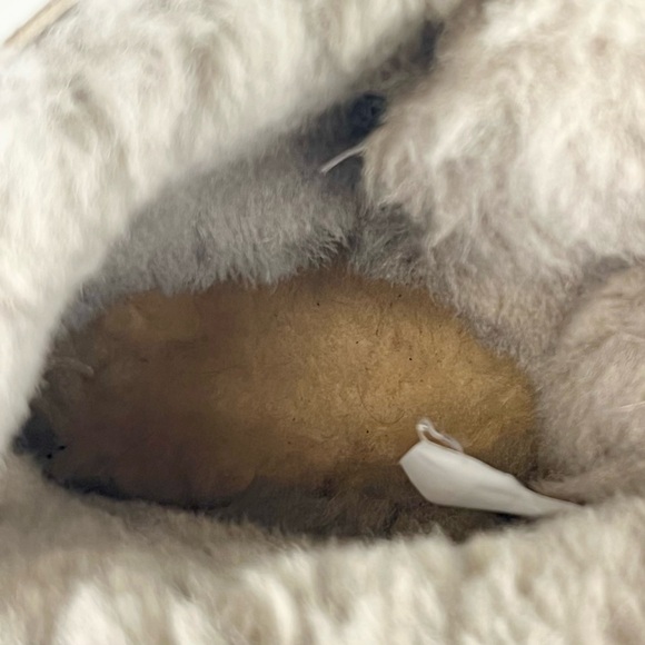 Ugg Gita Bow Mini Boots Women 8 in Seal Grey - Picture 6 of 8